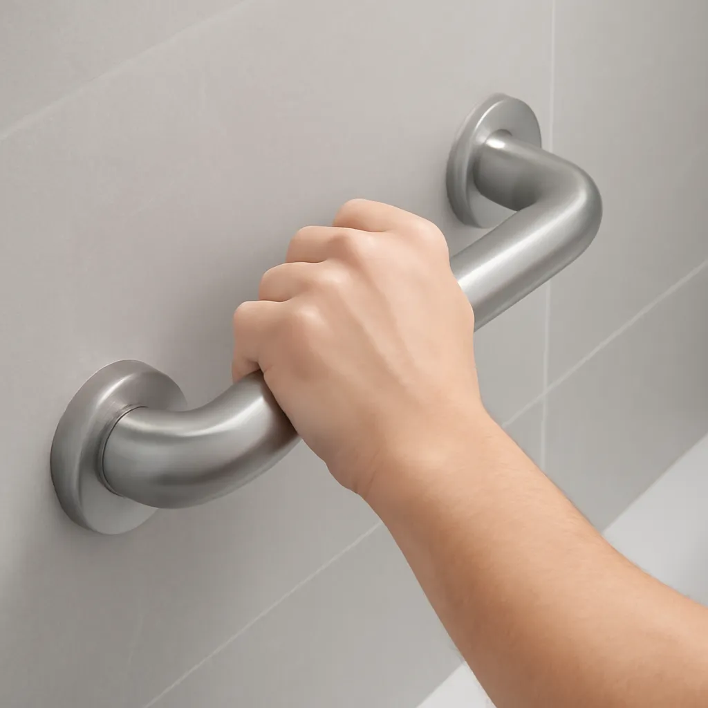 Barra de Seguridad de 40cm de 32mm Ac. Satinado 304